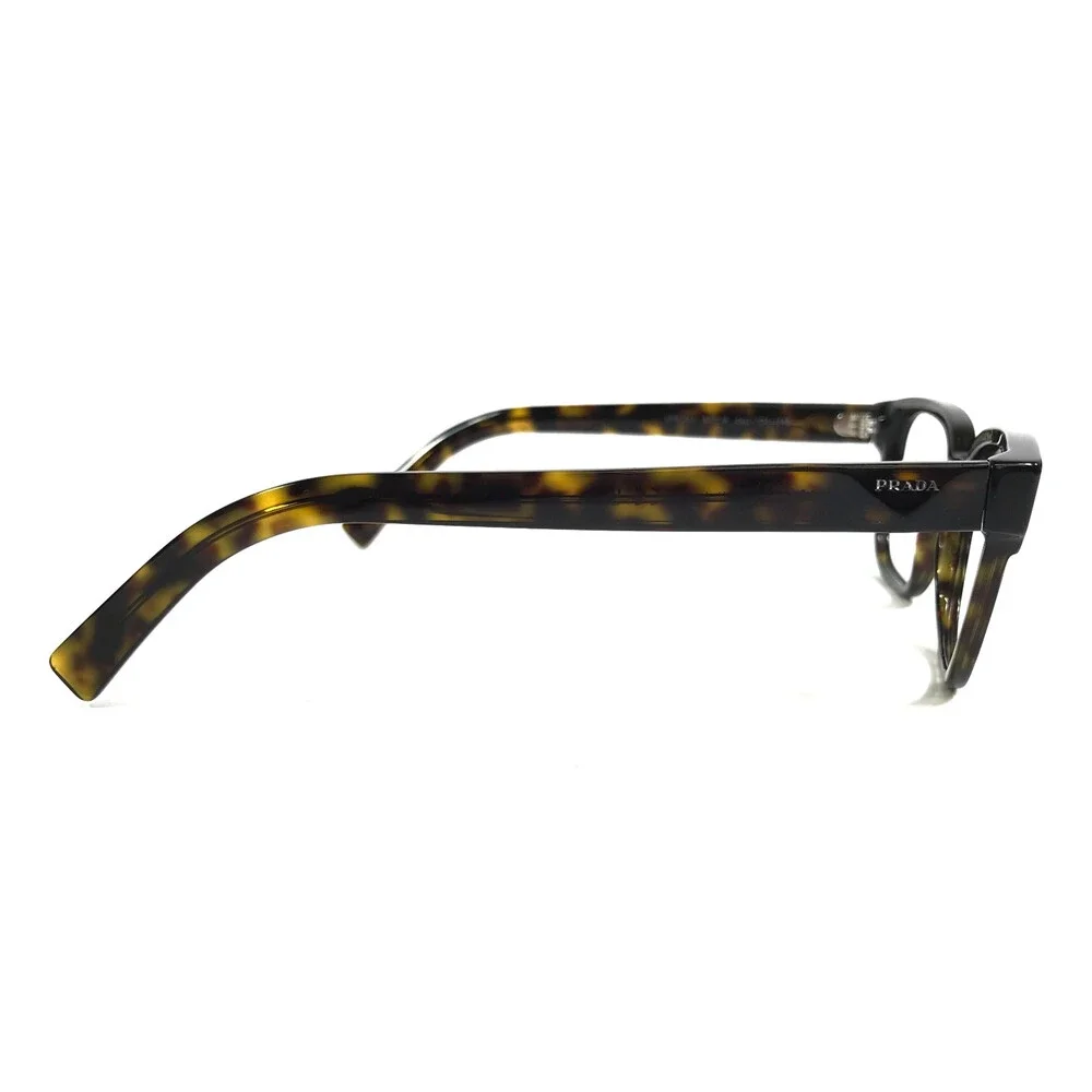 Prada Eyeglasses Frames VPR04Y 2AU-1O1 Havana Tortoise Brown Square 53-18-145